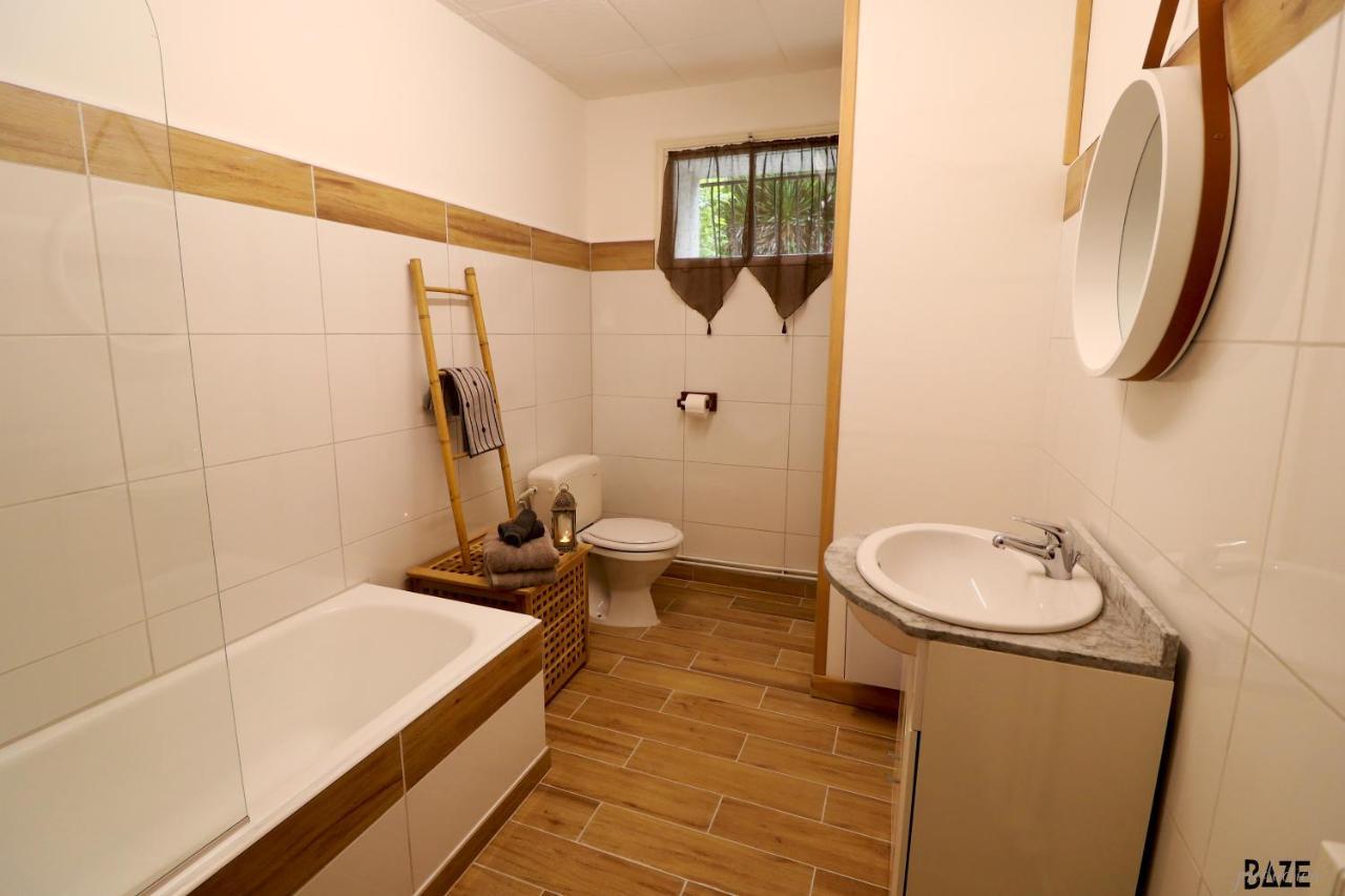 Centre De Bien-Etre Et Ses Chambres D'Hote Villeneuve-de-Rivière Dış mekan fotoğraf